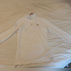 Masters Magnolia Lane White Quarter Zip